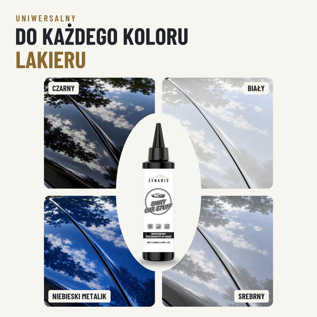 Do każdego koloru lakieru